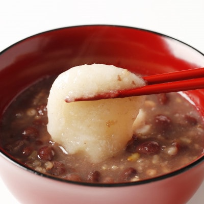 奥出雲NAORAI『万福』島根県産もち米100%ぜんざい150g×4個 しめ縄飾り付(雲南市)