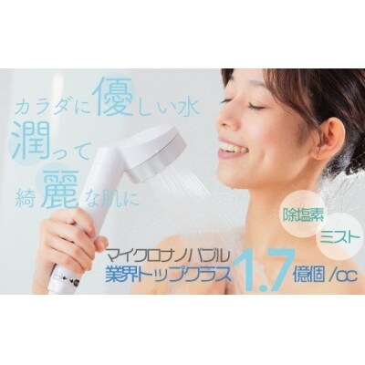 ナノバブル×除水×ミストのシャワーヘッド “バブリージョワー”