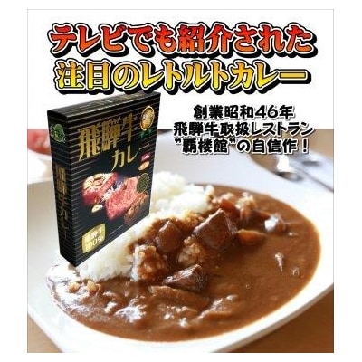 覇楼館・飛騨牛カレー1人前(250g)×14個セット