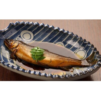天然子持ち鮎 昆布巻・赤煮セット(4本セット)