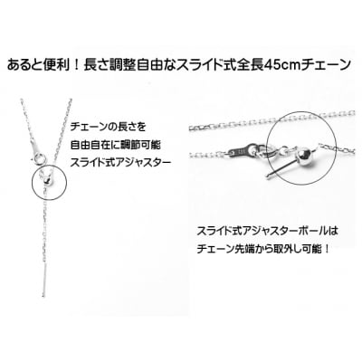 ロッソエブルー スライド チェーン ネックレス 45cm レディース シルバー925