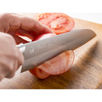 関虎徹 V金10号 三徳包丁180mm YG300