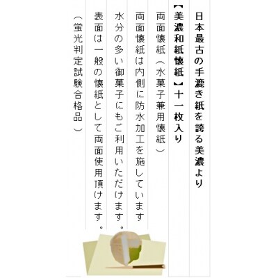 W美濃のおもてなし無添加手作りアイスモナカ
