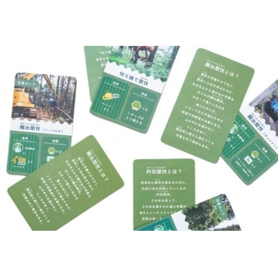林業ボードゲーム「FOREST BALANCE GAME」〈スギ木箱入〉