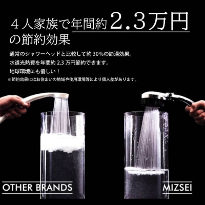 ナノバブル シャワーヘッド バブリーミスティ2.0 ゴールド 水生活製作所 SH23BG