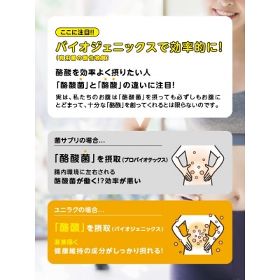 ユニラク 短鎖脂肪酸 酪酸 サプリ