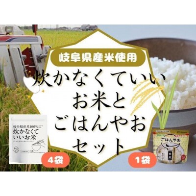 炊かなくていいお米とごはんやおセットD GPF-05