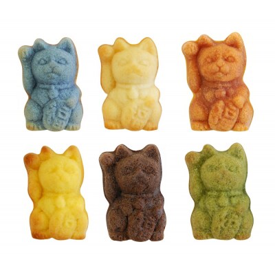 【岐阜のお菓子】にぎやかパーティーセット かりんとう&招き猫マドレーヌ&マカポン