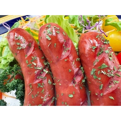 自然薯入り鹿肉フランクフルト