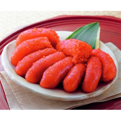 明太子食べくらべ【かねふく】辛子明太子徳切400g・【宮近】近海産辛子明太子700g(みやこ町)