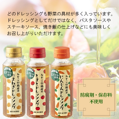 贅沢ドレッシング3本セット