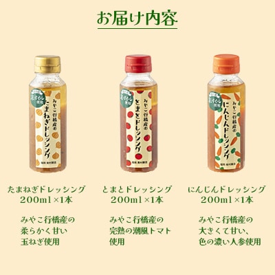 贅沢ドレッシング3本セット
