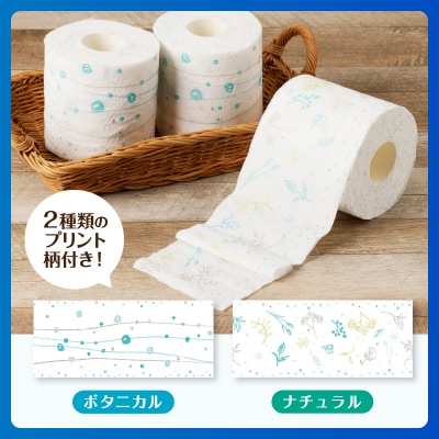 Hanatabaボタニカルシャワー96ロール トイレットペーパー ダブル消臭 しっかり(a1361)