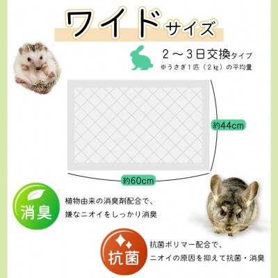 クリーンモフケージ専用両面吸収シートワイド20枚×8