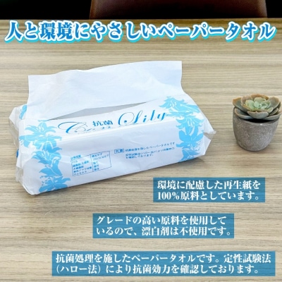 抗菌こんりりー25入りペーパータオル ソフトタイプ