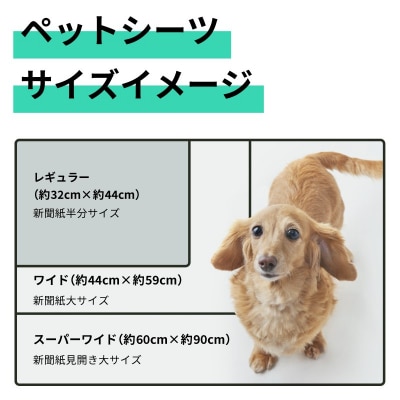 しつけ楽々シーツ トイレ トレーニング 香り付き レギュラー 薄型 88枚×8袋 犬 (2032)