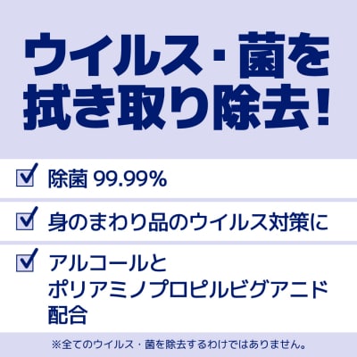 エリエール除菌できるアルコールタオルウイルス除去ボックスつめかえ40枚×8P [sf006-009]