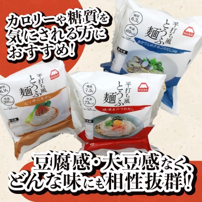 町田食品 平打ち風とうふ麺セット [sf089-002]