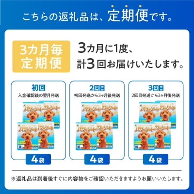 定期便【全3回 3か月毎】パワーシート レギュラー 96枚【4袋入】