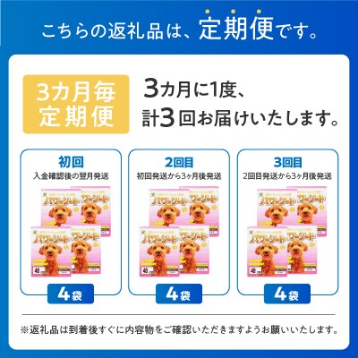 定期便【全3回 3か月毎】パワーシート　ワイド　48枚【4袋入】 [sf024-026]