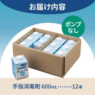 【付替え用12本入ケース】紙パック手指消毒剤サニーキュアBE(ポンプ付属なし)[sf098-003]