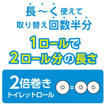 スコッティ フラワーパック 2倍巻き トイレットペーパー シングル 48R[sf087-007]