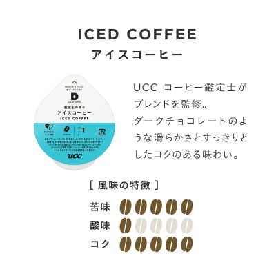  UCC 鑑定士の誇り アイスコーヒー ドリップポッドカプセル DPCC002 12P×3セット