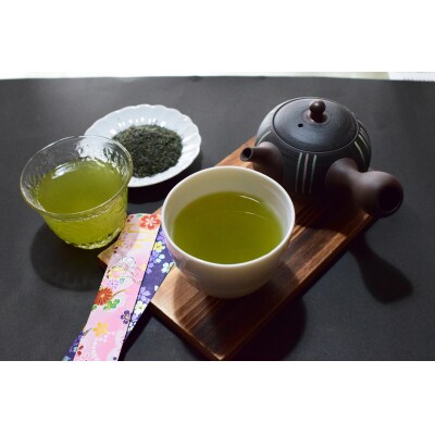 影山製茶店の最上級の深蒸し茶「さえみどり」 2袋セット [sf001-275]