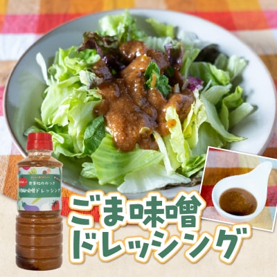 食事処おおつきのごま(ゴマ)味噌ドレッシング2本セット [sf002-458]