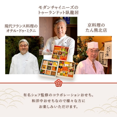 京料理 たん熊北店×オテル・ドゥ・ミクニ×トゥーランドット臥龍居 [sf093-004]