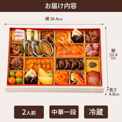 トゥーランドット臥龍居 中華一段オードブル