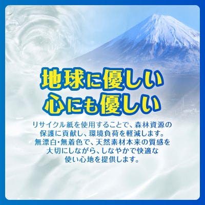 定期便【全6回 隔月発送】再生紙きらぱれっとトイレットペーパー8R(ダブル) [sf108-006]