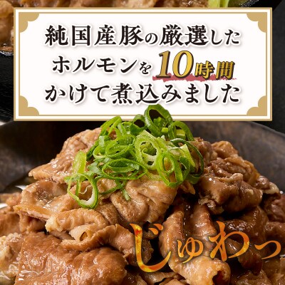 たつみ庵 極 もつ煮込み 2食 [sf001-351]