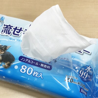 DN-Pet流せるウェットティシュー80枚×36入