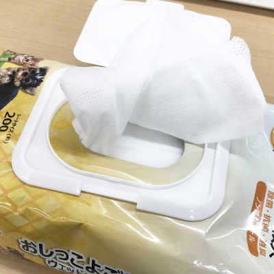 DN-Petおしっこよごれ用ウェットティシュー50枚×18入