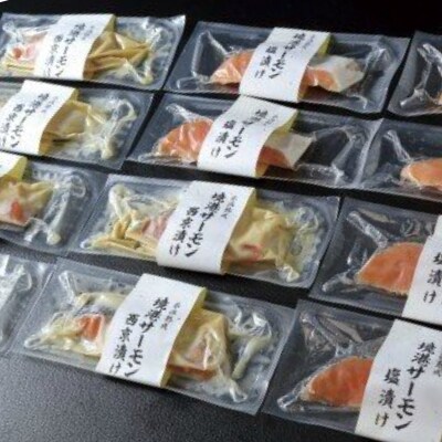 境港サーモン詰合せ 塩/西京漬け 20-B6 | お礼品詳細 | ふるさと納税なら「さとふる」