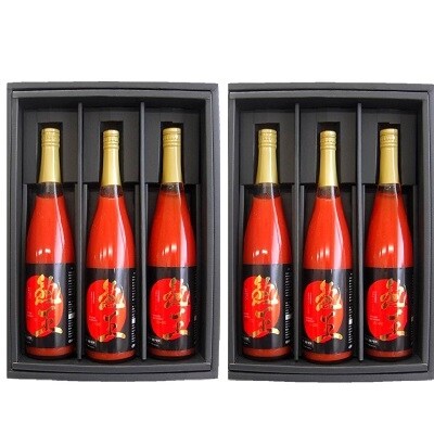 熟王6本セット無添加トマトジュース 720ml×6 45-f3 