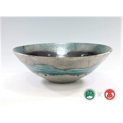 <法勝寺焼松花窯>布目水花文鉢(大山ブランド会) 1500-BN7 0644