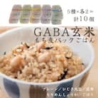 GABA玄米もち麦パックごはん 5種類セット(10パック入り)きぬむすめ JA 0938