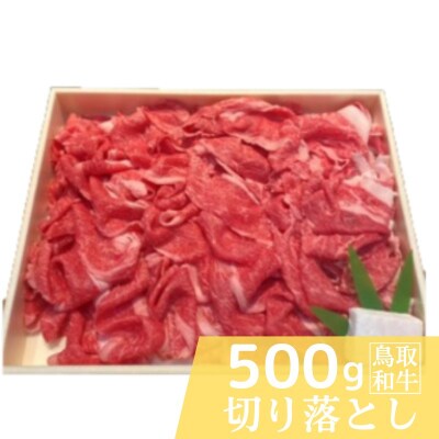 鳥取和牛切り落とし 500g 鳥取県産 ご当地ファーム大山望 MK8 0999