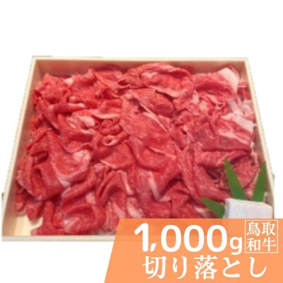 鳥取和牛切り落とし 計1kg 500g×2 鳥取県産 ご当地ファーム大山望 MK9 1006
