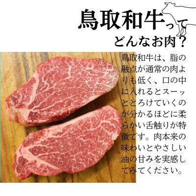 鳥取和牛サーロインステーキ2枚 計500g 鳥取県産 ご当地ファーム大山望 MK10 1001