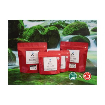 <奥大山の水洗い珈琲> コーヒー(粉)詰合せ ブナの森・マンデリン 33-CY14 1041