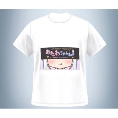 【Mサイズ・ホワイト】おたねちゃん公式Tシャツ 江府町ご当地VTuber 1093