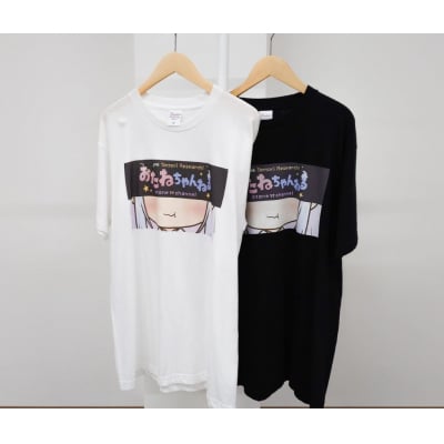 【Mサイズ・ホワイト】おたねちゃん公式Tシャツ 江府町ご当地VTuber 1093