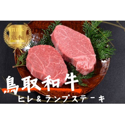 鳥取和牛ヒレ&ランプ 柔らかステーキ食べ比べ 各100g 牛肉 やまのおかげ屋 KF1516 