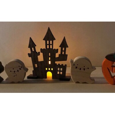 木から生まれたハッピーハロウィンセット