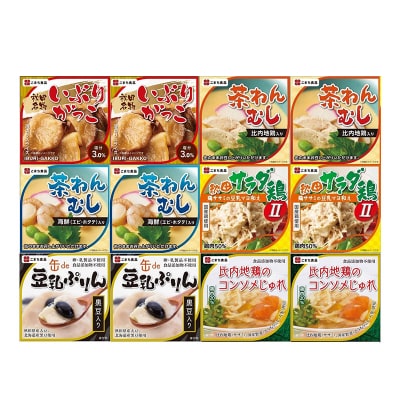 美味しい秋田の缶詰ギフト【彩】(いろどり)アソート12缶セット|05_kmc-161201