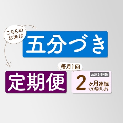 《定期便2ヶ月》【5分搗き】あきたこまち 20kg 秋田県 |05_kml-062002