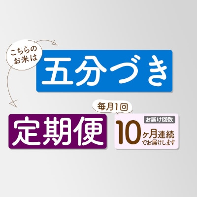 《定期便10ヶ月》【5分搗き】あきたこまち 20kg 秋田県 |05_kml-062010